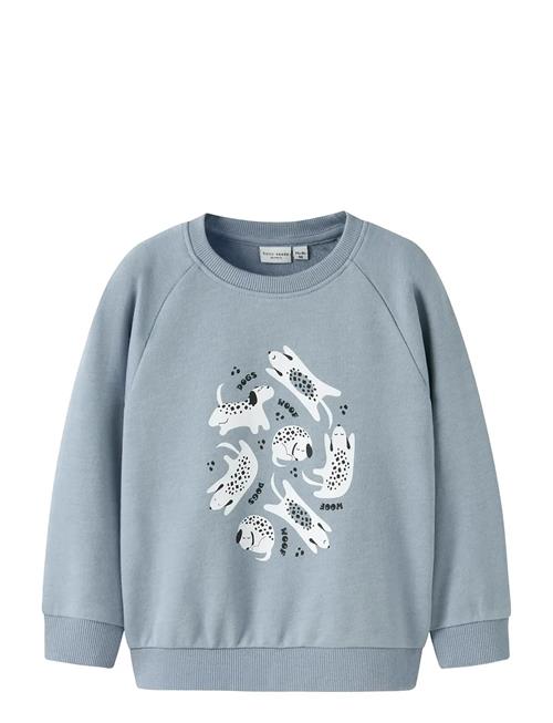 Nmmvion Ls Nreg Sweat Unb Name It Blue