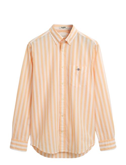 Reg Classic Poplin Stripe Shirt GANT Orange