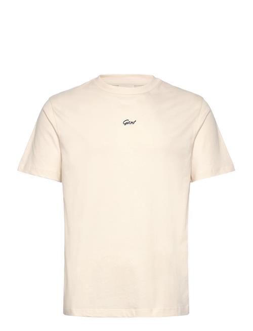 Small Graphic T-Shirt GANT Cream