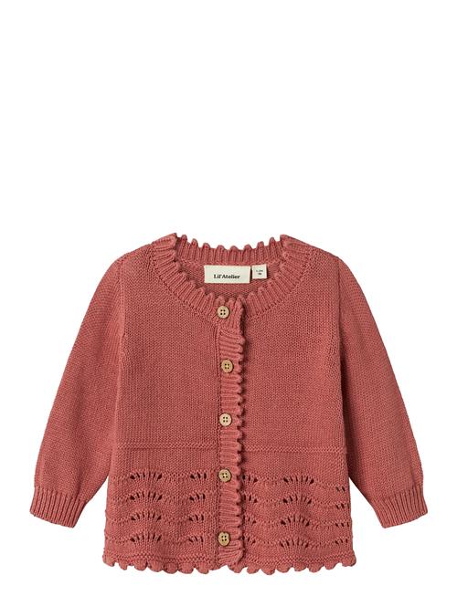 Nbflola Ls Knit Card Lil Lil'Atelier Pink
