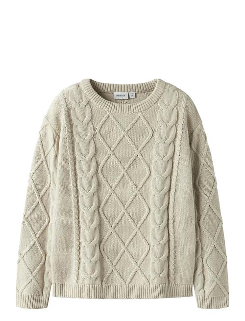 Nmmlyle Ls Knit Name It Cream