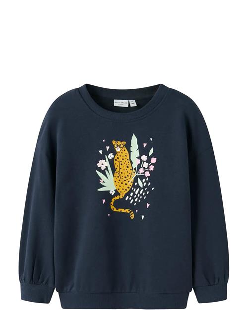 Nmfvalona Ls Long Rlx Sweat Unb Name It Navy