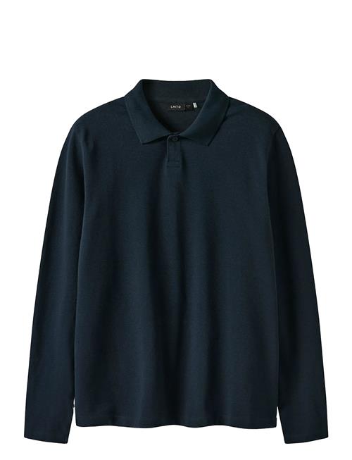 Nlmhannes Ls Pique R Polo LMTD Navy