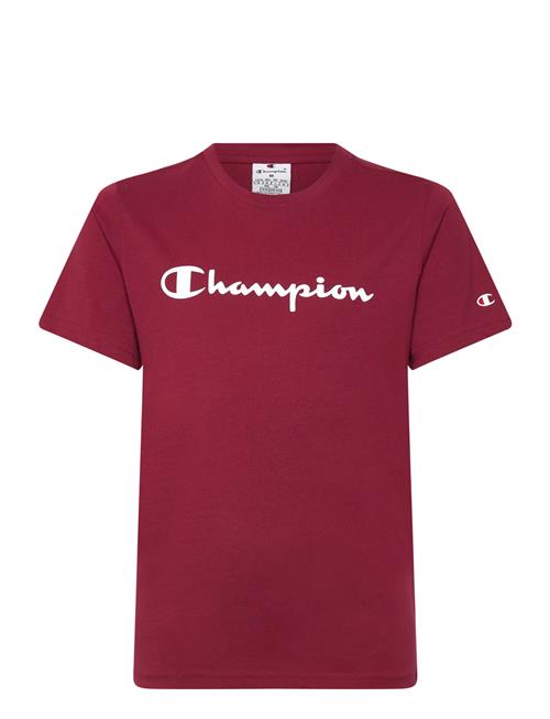 Ss Tee Champion Burgundy