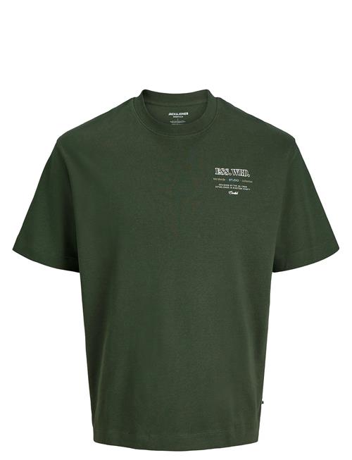 Jack & Jones Jjeurban Edge Studio Tee Ss O-Neck Jnr Jack & J S Green