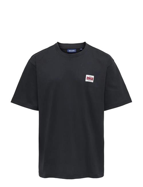 Osjfred Life Rlx Ss Label Tee Noos ONLY & SONS Navy