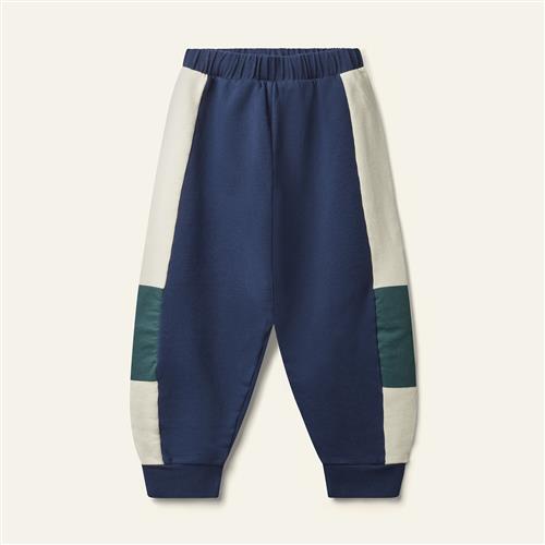 Wynken Wynk Panel Joggingbukser Navy Green Cream  Navy Green Cream 10Y  Marineblå  10 år  mand