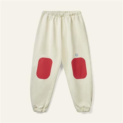 Wynken Melody Joggingbukser Cream Red  Cream Red 8Y  Creme  8 år  Unisex
