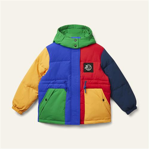 Wynken Summit Vatteret Jakke Quad Colour  Quad Colour 6Y  Blå  6 år  unisex