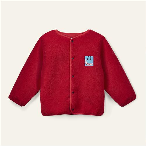 Wynken Club Teddy Pelsjakke Ladybird Red  Ladybird Red 10Y  Rød  10 år  kvinde