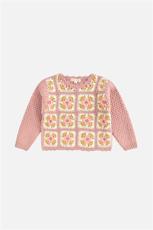 Louise Misha Alicia Strikket Trøje Blush  Blush-8 Y  Lyserød  8 år  kvinde