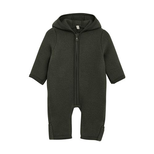Huttelihut Heldragt I Uldfleece Beetle  Beetle 86 cm  Grøn  86 cm  Unisex