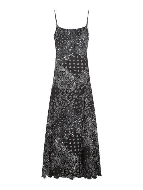 Se Bershka Sommerkjole  grå / sort / hvid ved About You