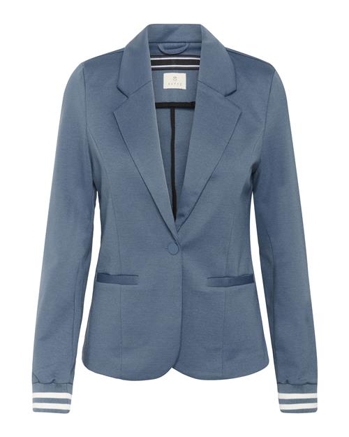 Kaffe Blazer 'Kinnie'  røgblå / hvid