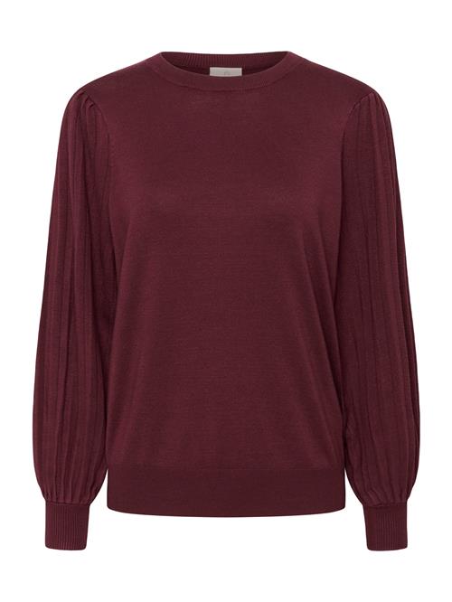 Kaffe Pullover 'Lone'  vinrød