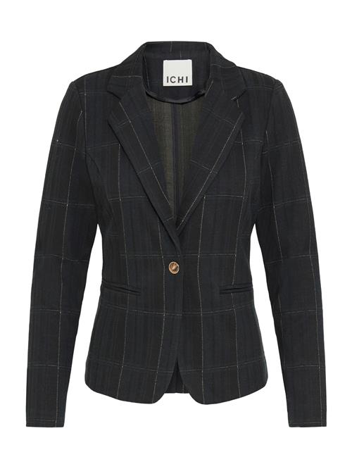 ICHI Blazer 'IHKATE'  navy / sort / hvid
