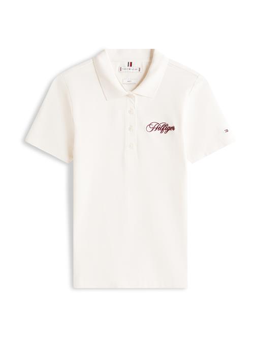 TOMMY HILFIGER Shirts  vinrød / hvid