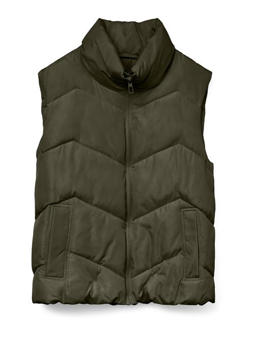 VERO MODA Vest 'VMLIGAEVA'  oliven