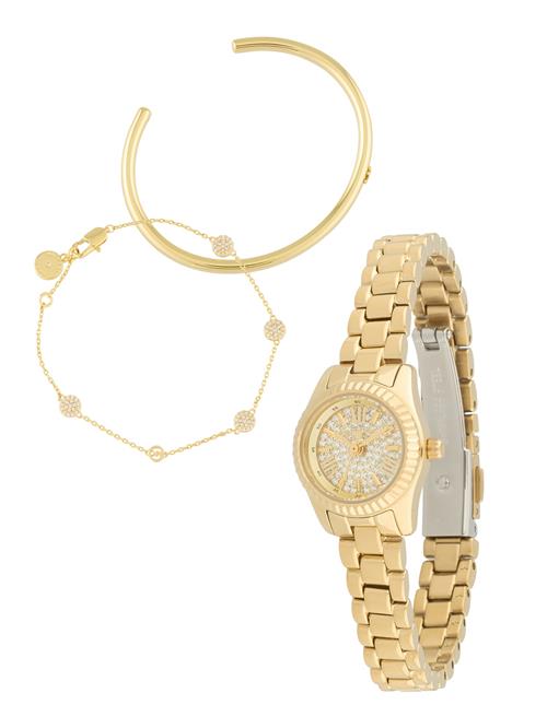 MICHAEL Michael Kors Analogt ur 'LEXINGTON'  guld / transparent