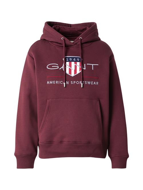 GANT Sweatshirt  navy / lysegrå / vinrød / hvid