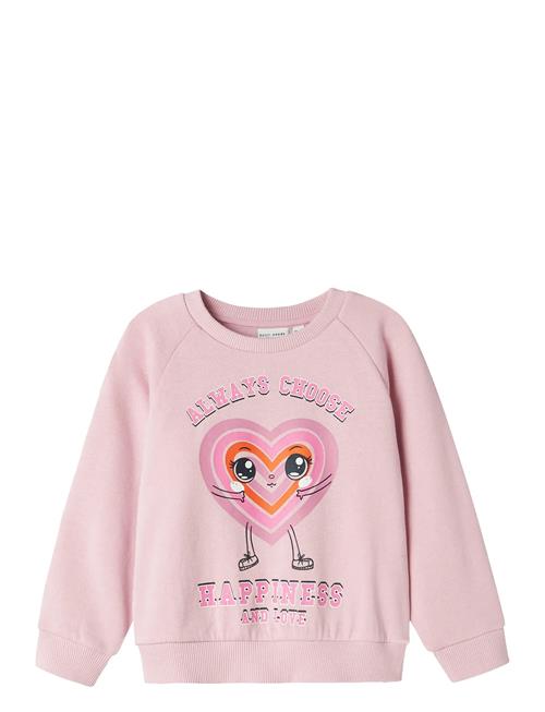 Nmfvenus Ls Nreg Sweat Bru Name It Pink