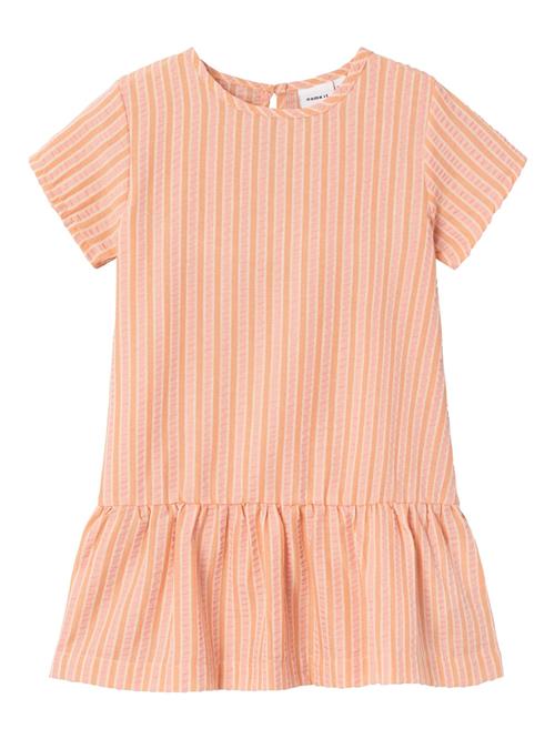 NAME IT Kjole  orange / pink / hvid