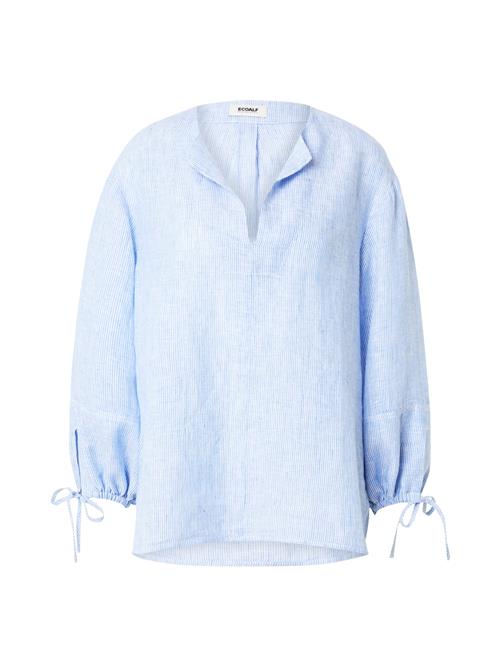 ECOALF Bluse 'JENA'  lyseblå / hvid