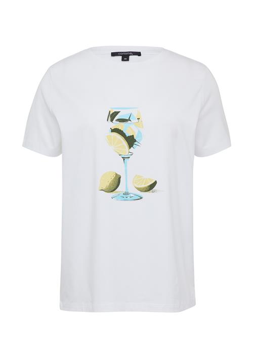 COMMA Shirts  lyseblå / lysegul / mørkegrøn / hvid