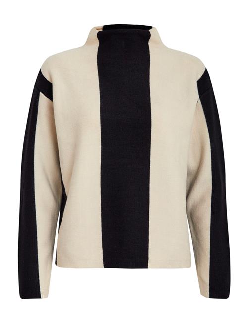 Se minus Pullover 'Mireya'  beige / sort ved About You
