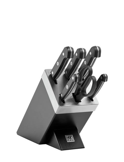 Sæt Med Knivblok + Kis Zwilling Black