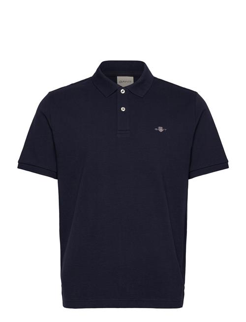 Textured Polo GANT Navy