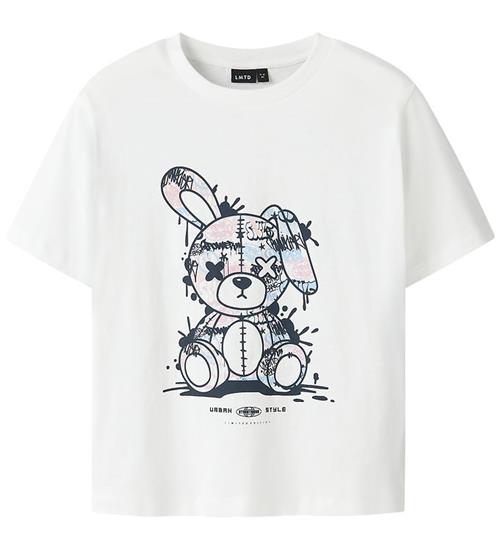 LMTD T-shirt - NlfTedi - Bright White