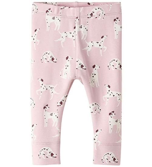 Name It Leggings - NbfKilas - Bleached Mauve/Cloud Dancer