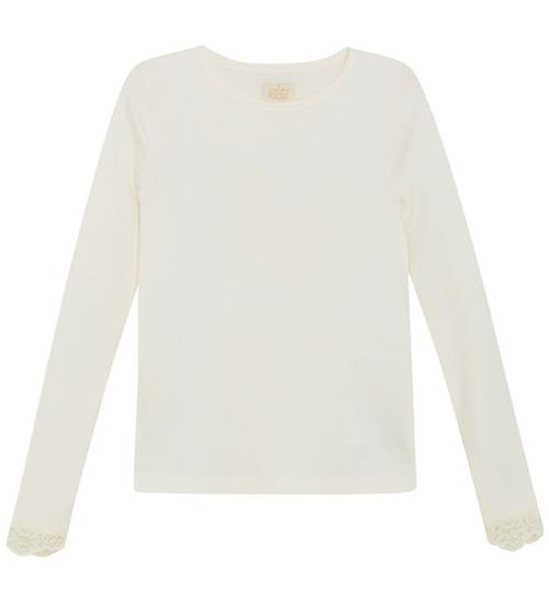 Creamie Bluse - Rib - Modal/Bomuld - Cloud