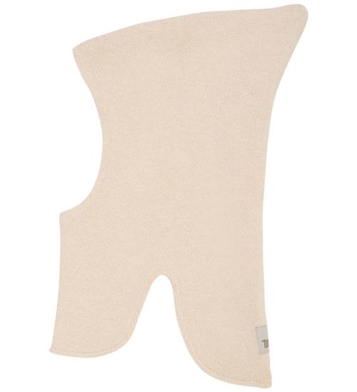 Huttelihut Elefanthue - 2-lags - Uld - Strik - Sand Melange