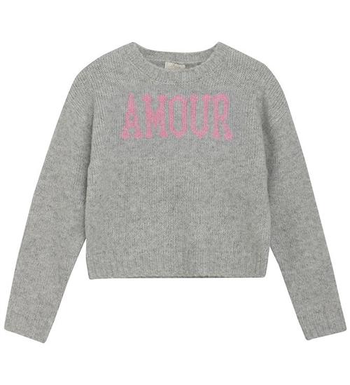 Creamie Bluse - Strik - Wild Rose