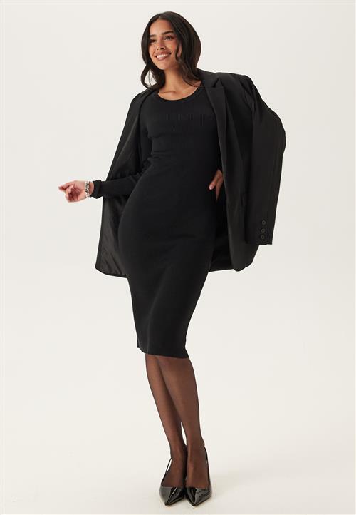 VERO MODA Vmgizelle Ls O-neck Blk Dress