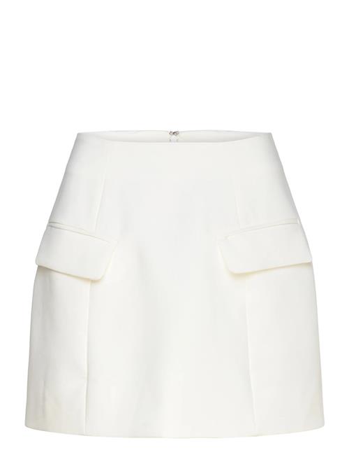 Delphi Hour Glass Mini Skirt Bardot White