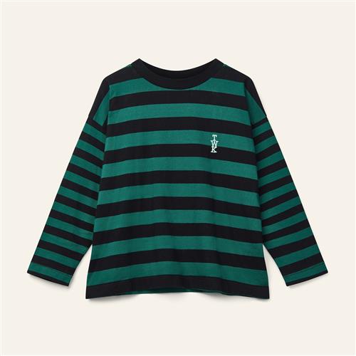 Wynken Duet T-shirt Med Lange Ærmer Black Forest Green  Black Forest Green 8Y  Grøn  8 år  Unisex