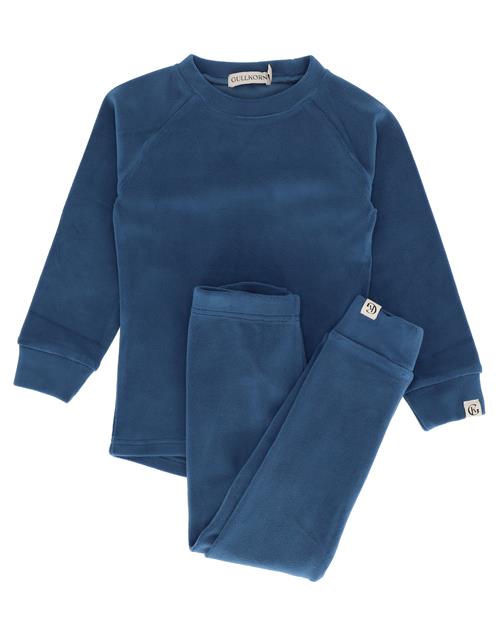 Gullkorn Design Jona Fleece-sæt Storm Blue  Storm Blue 110/116 cm  Blå  110/116 cm  mand