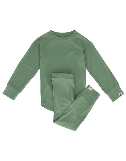 Gullkorn Design Vennen Baselayer Fog Green  Fog Green 110/116 cm  Grøn  110/116 cm  mand