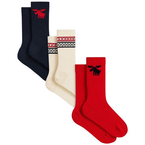 Bonpoint 3-pak Dimas Strømper Ruby 27-30 EU  Rød  27-30 EU  unisex