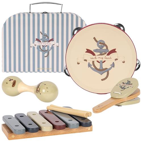 Konges Sløjd Musiksæt I Træ Dot Sailor One Size     3 Y+ Unisex