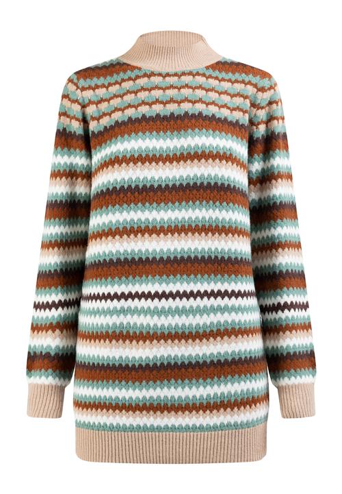 usha FESTIVAL Pullover  beige / okker / mint / hvid