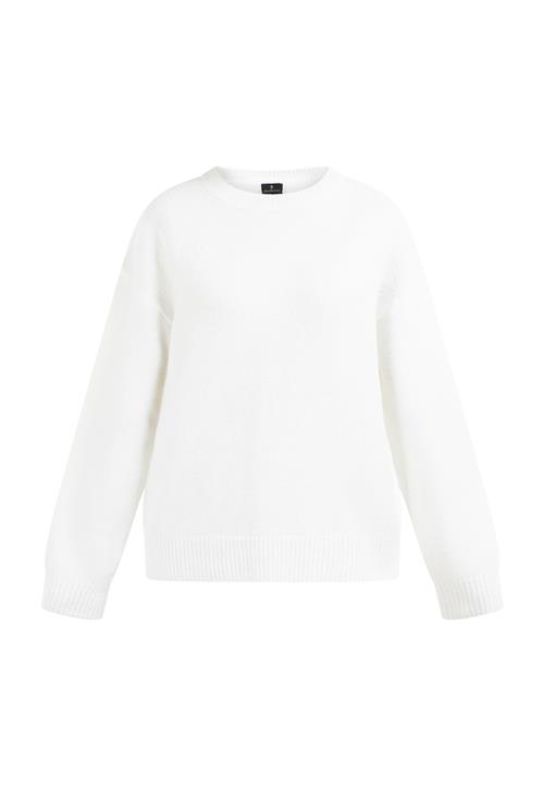 DreiMaster Klassik Pullover  uldhvid