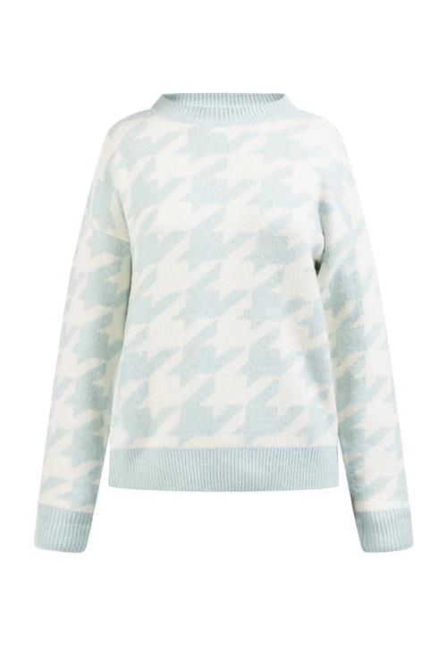 MYMO Pullover  himmelblå / uldhvid