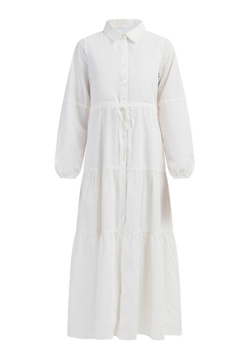 usha WHITE LABEL Blusekjole  uldhvid