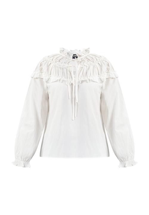 DreiMaster Vintage Bluse  uldhvid