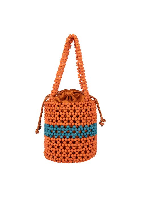 IZIA Posetaske  cyanblå / cognac / orange
