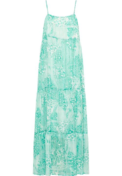 IZIA Sommerkjole  jade / hvid